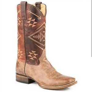 Women's Anthropologie Roper Western Leather Cowgirl Boots